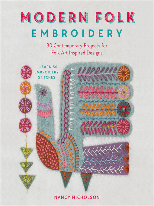 Title details for Modern Folk Embroidery by Nancy Nicholson - Wait list